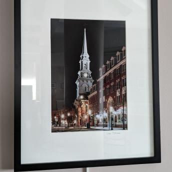Lis Tutinas - North Church Steeple, Portsmouth, New Hampshire
