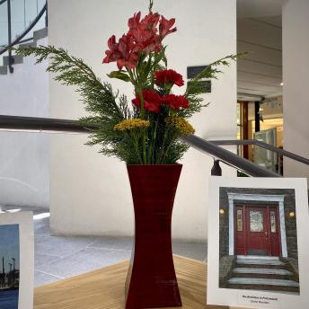 The Red Door in Portsmouth by Diane Beaulieu
