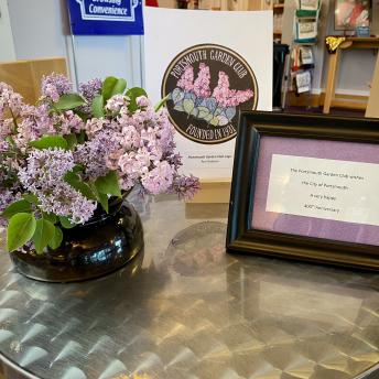 Portsmouth Garden Club Logo by Ann Radwan