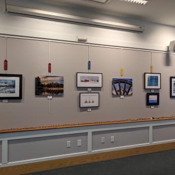 Photos in the Levenson Room
