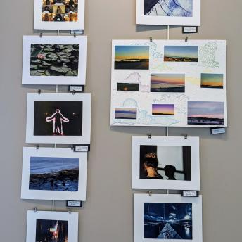 Splash art in the Levenson Room