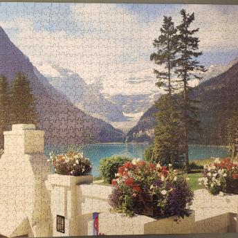 Mountain Lake puzzle