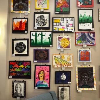 Splash art in Youth Services