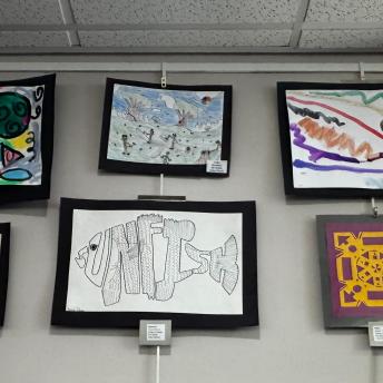 Splash art in Youth Services