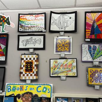 Splash art in Youth Services