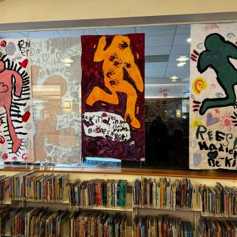 Splash art in Youth Services