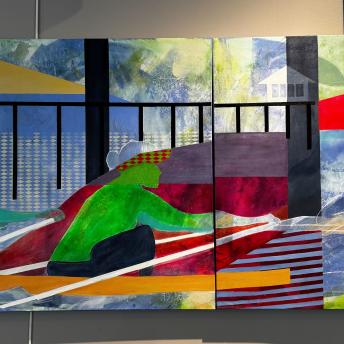 Painting by Tracy Mattheson