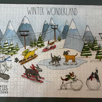 Winter Pet Puzzle