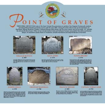 Point of Graves Historical Marker (right)