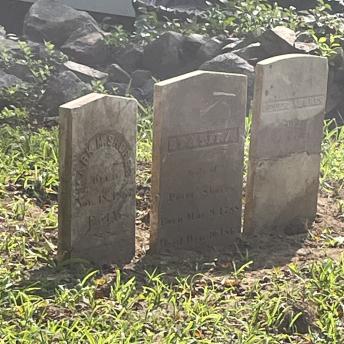 Cotton Cemetery after repair