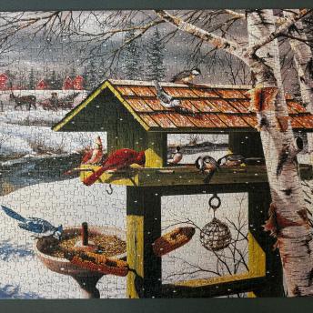 Winter Birds Puzzle