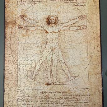 Vitruvian Man Puzzle