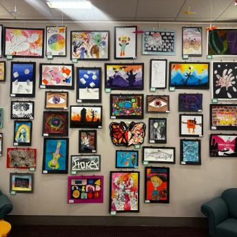 Splash art in Youth Services