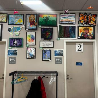 Splash art in Youth Services