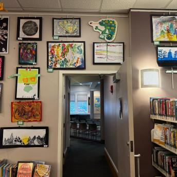 Splash art in Youth Services