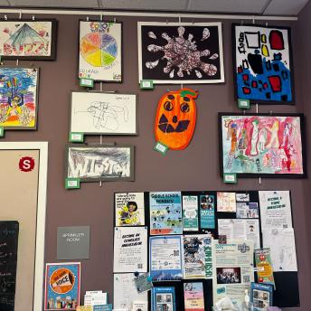 Splash art in Youth Services