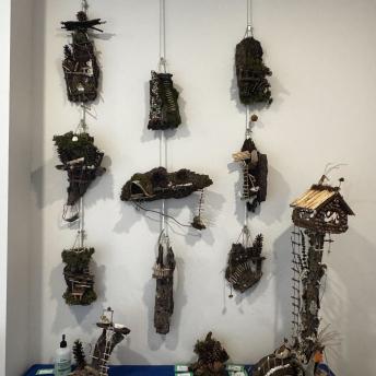 Splash art in the Levenson Room