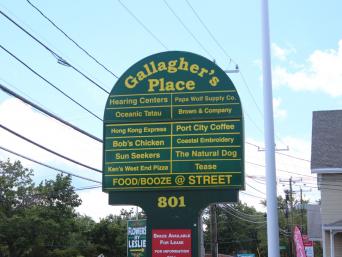 Gallagher's Place Sign