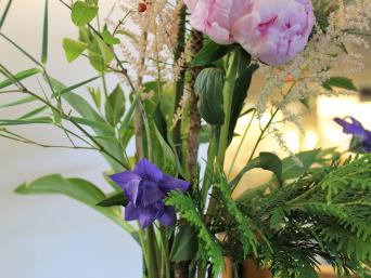 Close up of arrangement