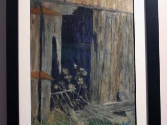 Barn Burdocks by Pat DuBois