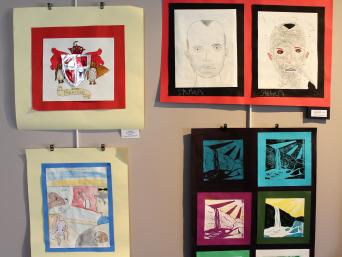 Art by Portsmouth students