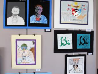 Art by Portsmouth students