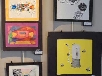 Art by Portsmouth students
