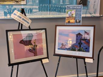 Photos by Bill Moore in the lobby