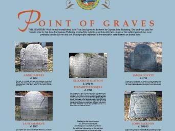 Point of Graves Historical Marker (left)