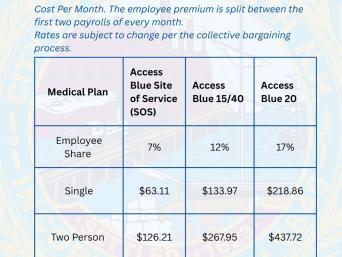 Insurance Premiums by level. 
