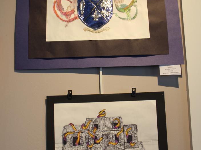 Art by Portsmouth students