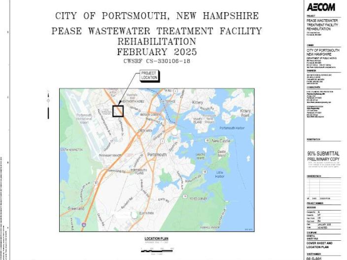 Pease Wastewater Treatment Facility  Map