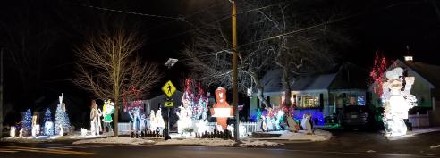 Al Bailey: Best Creative Lights Display winner