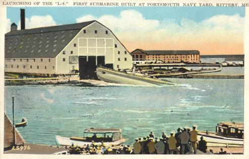 L-8 launching 1917 color