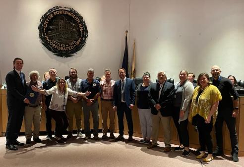 Park & Recreation Departments with Mayor McEachern