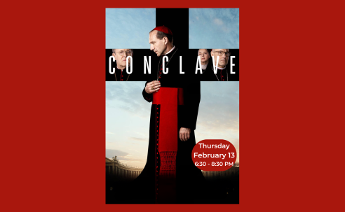 Pope hanging on the cross, Conclave Thursday February 13