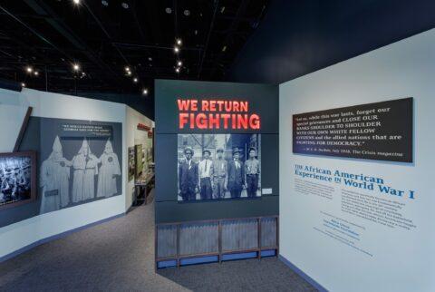 Museum exhibit about protest movements Black Heritage Trail Tea Talks