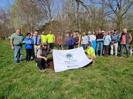 Portsmouth NH Trees & Greenery team celebrate Arbor Day 2025 and the Tree City award.