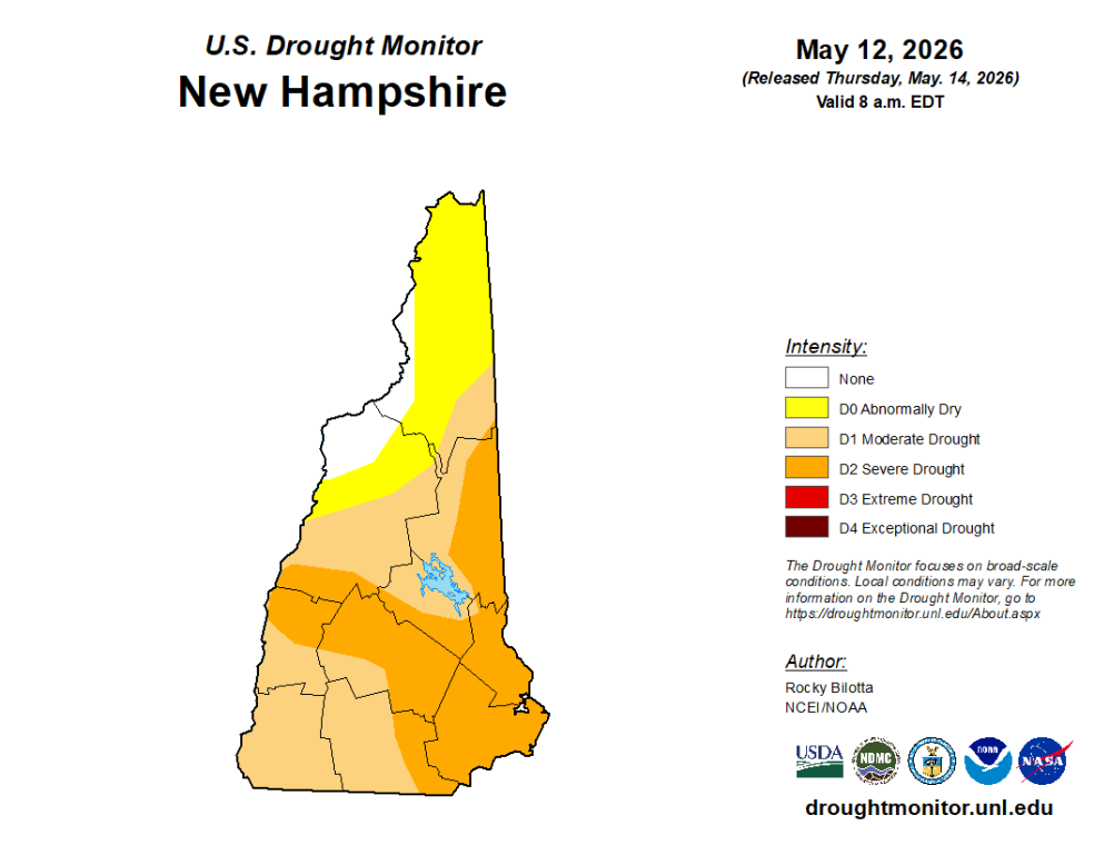 New Hampshire Drought Image