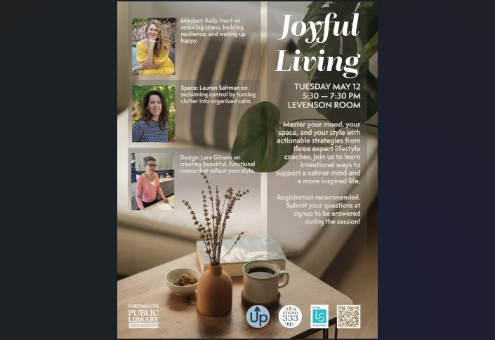joyful living poster
