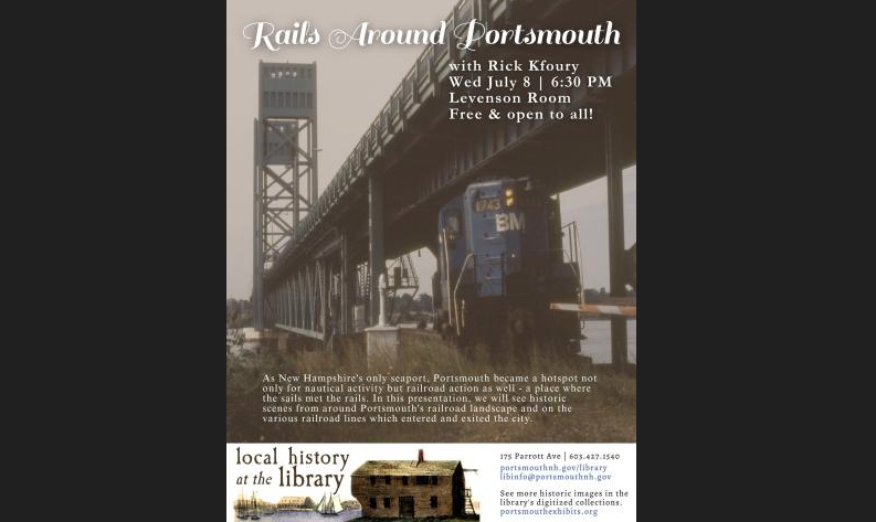 rails around portsmouth poster