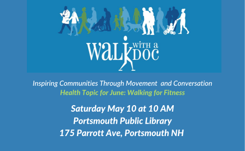 people of all ages, abilities and genders walk with doctors Walk with a Doc June 14
