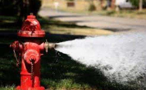 Hydrant flushing