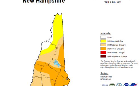 New Hampshire Drought Image