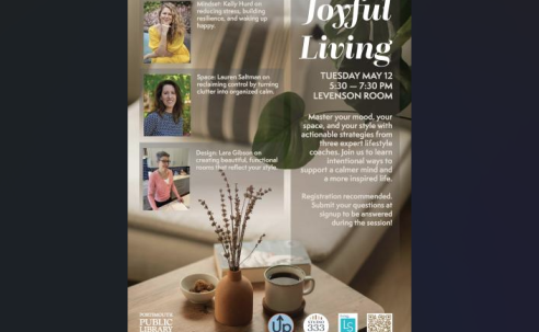 joyful living poster