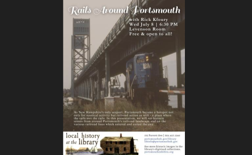 rails around portsmouth poster